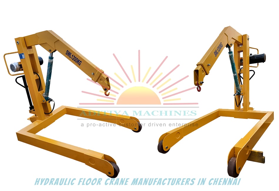 Hydraulic Floor Crane